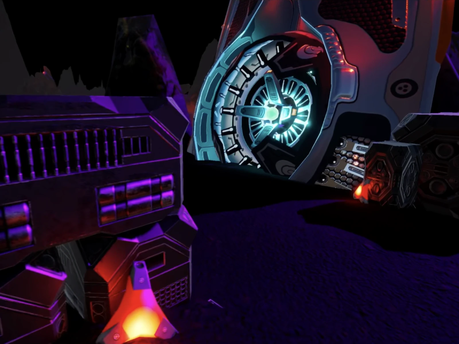 Stillframe from the Infested game demo video